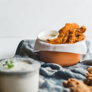 Tiras De Pollo Crujiente