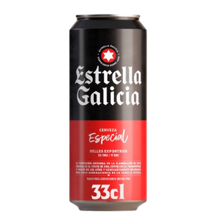 Cerveza Estrella Galicia (330 Ml.)
