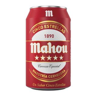 Cerveza Mahou Lata (330 Ml.)