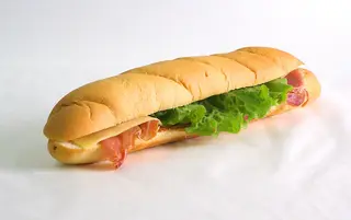 Veliki sendvič pršut sir