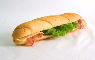 Veliki sendvič pršut sir