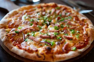 Pizza Mar Y Tierra Especial (33 Cm.)