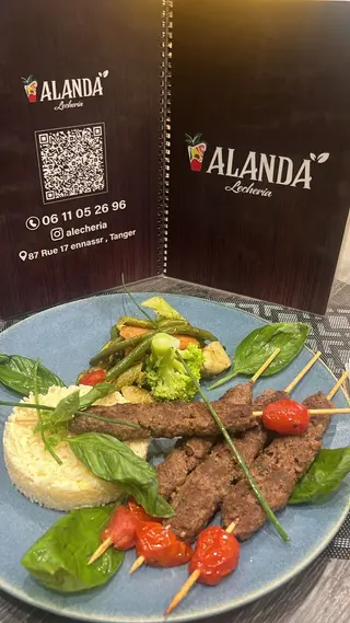 Brochettes de viande hachée
