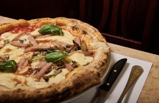 Prosciutto cotto e funghi