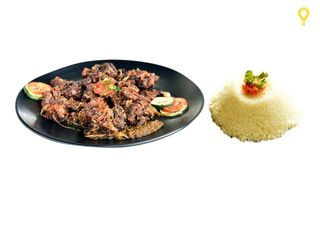 Choukouya de Mouton + Attiéké