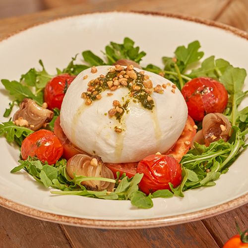 BURRATA E PESTO