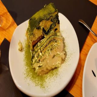 Tiramisú De Té Verde (1 Porción)