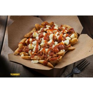 PATATAS CHEESE PULLED BBQ