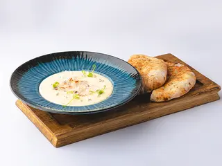 Сирний суп-крем з курячим філе (300g)