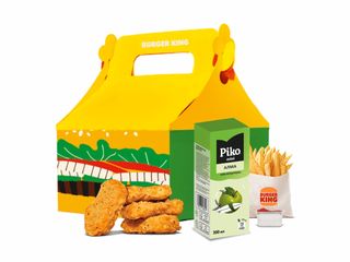 Детское меню с наггетсами