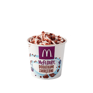 McFlurry Bounty z lodami o smaku czekoladowym