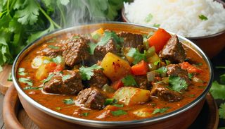 Curry z wołowiną