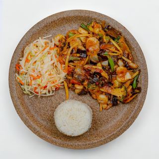 Krewetki po Seczuańsku