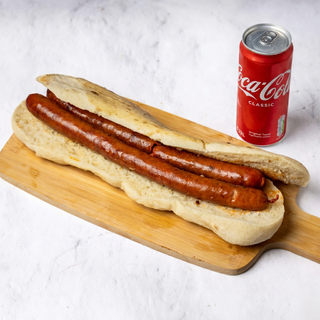 Kobasice 200g + Coca-Cola 0.33l
