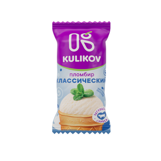 Мороженое "Классический пломбир" в вафельном стаканчике (0,09 кг)