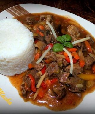 Wieprzowina w sosie 5 smaków