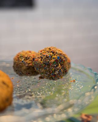 M&M Protein Ball