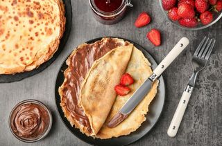 Clatite cu ciocolata