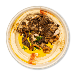 Хумус купа с Йерусалим микс 