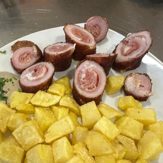 Flamenquin de pollo y jamon premium