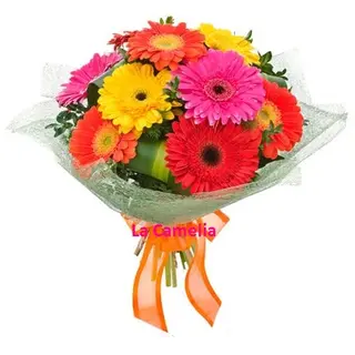 Ramo De Gerberas Variadas