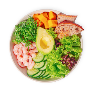 Салат Креветка-Манго Делюкс