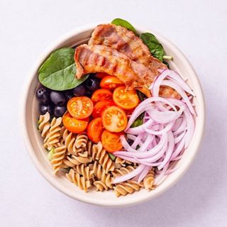 BLT pasta salad (carbs!)