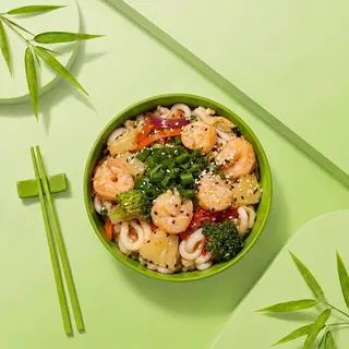 Wok Udon Creveti Sos Cremos