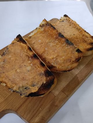 Bruschetta con la ventricina