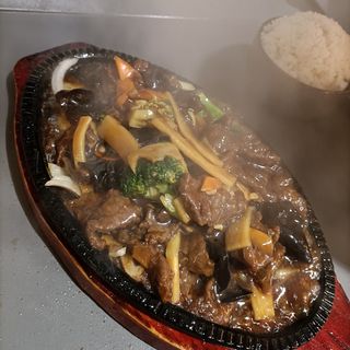 wołowina na gorącym blacie