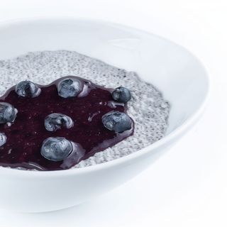 Berries Chia Pudding