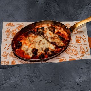 Домашна запеканка с език и дроб   200г