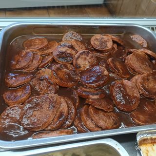 Ración de hamburguesas a la barbacoa 