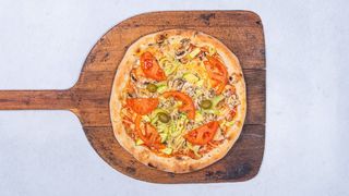 Mini vegetariana pizza