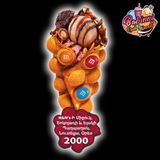 Bubble Waffle M&M'S-ի միջուկ, Oreo, Պաղպաղակ, Նուտելլա, Շոկոլադի միջուկ