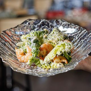 Ensalada Cesar de Gambas 