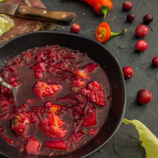 борщ с клюквой (450гр.)