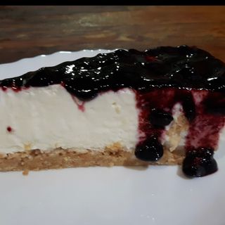 Tarta De Queso Con Arándanos