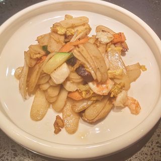 GNOCCHI DI RISO CON GAMBERI 