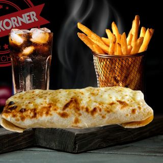 Tacos Américain + Frites + Soda