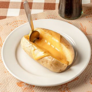 Patata Asada con Queso