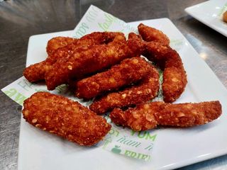 Straccetti di pollo in pastella