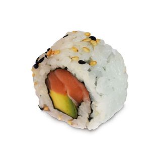 Uramaki salmone e avocado