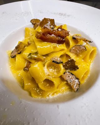 Carbonara tartufata-Senza Glutine