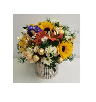 Flowerbox / Box kwiatowy „Słońce”