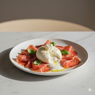 Capocollo e burrata