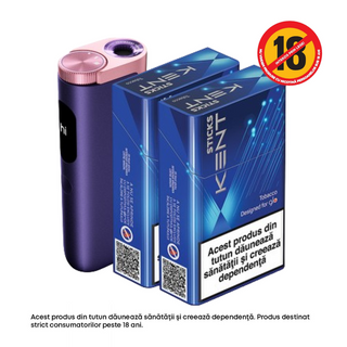 Starter Kit glo™ Hyper PRO Purple Sapphire + Kent designed for glo Tobacco