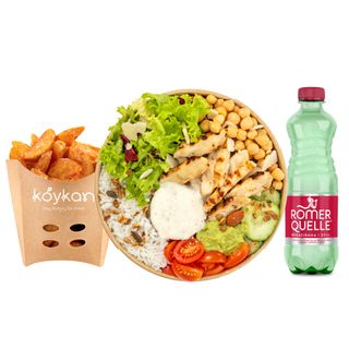 Chicken Avocado Salsa bowl Menu