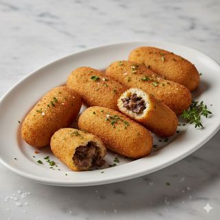Ración De Croquetas De Boletus Y Trufa Negra (10 Uds.)