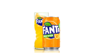 Fanta Naranja Lata 330ml.